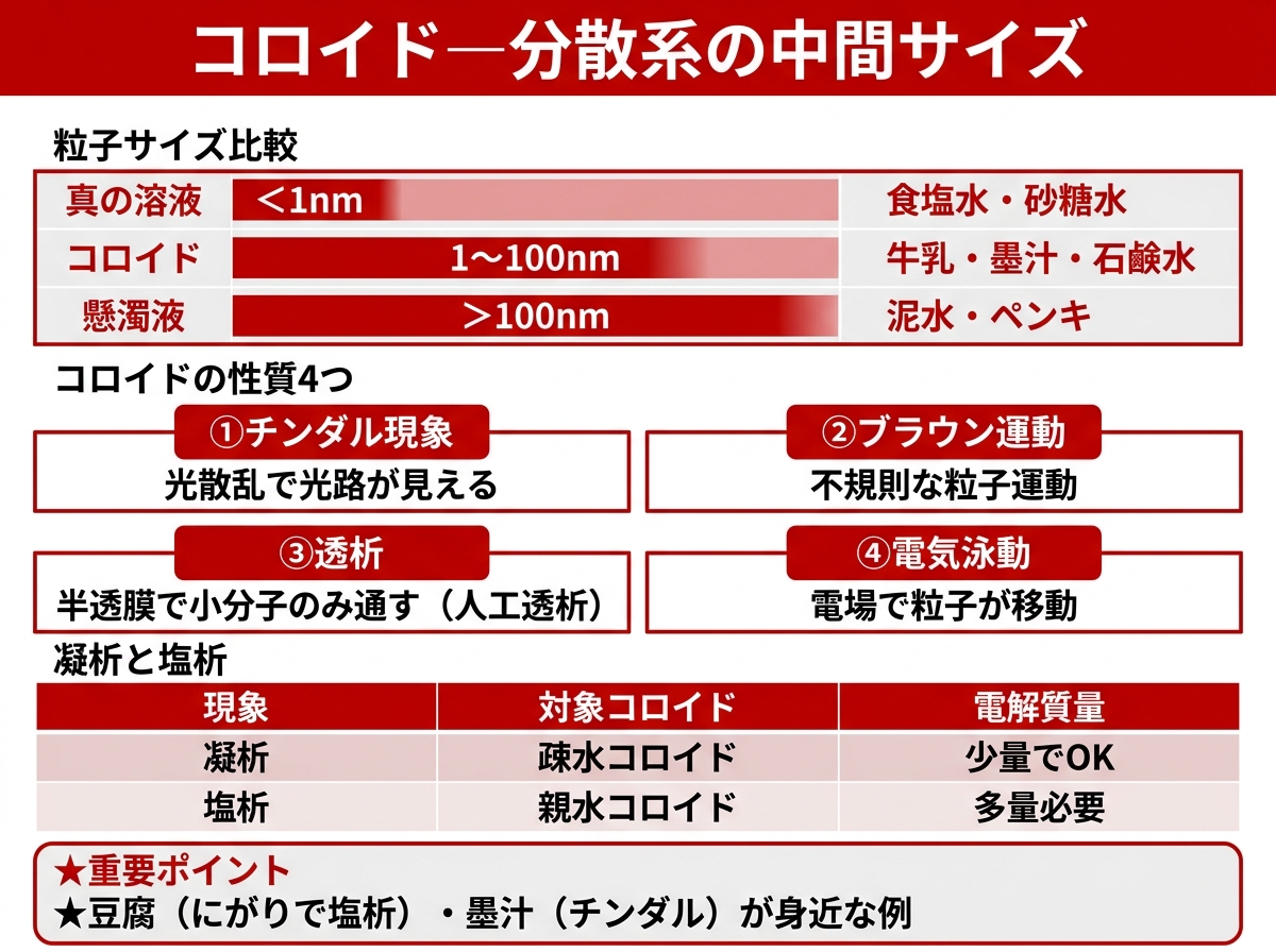 コロイドの性質