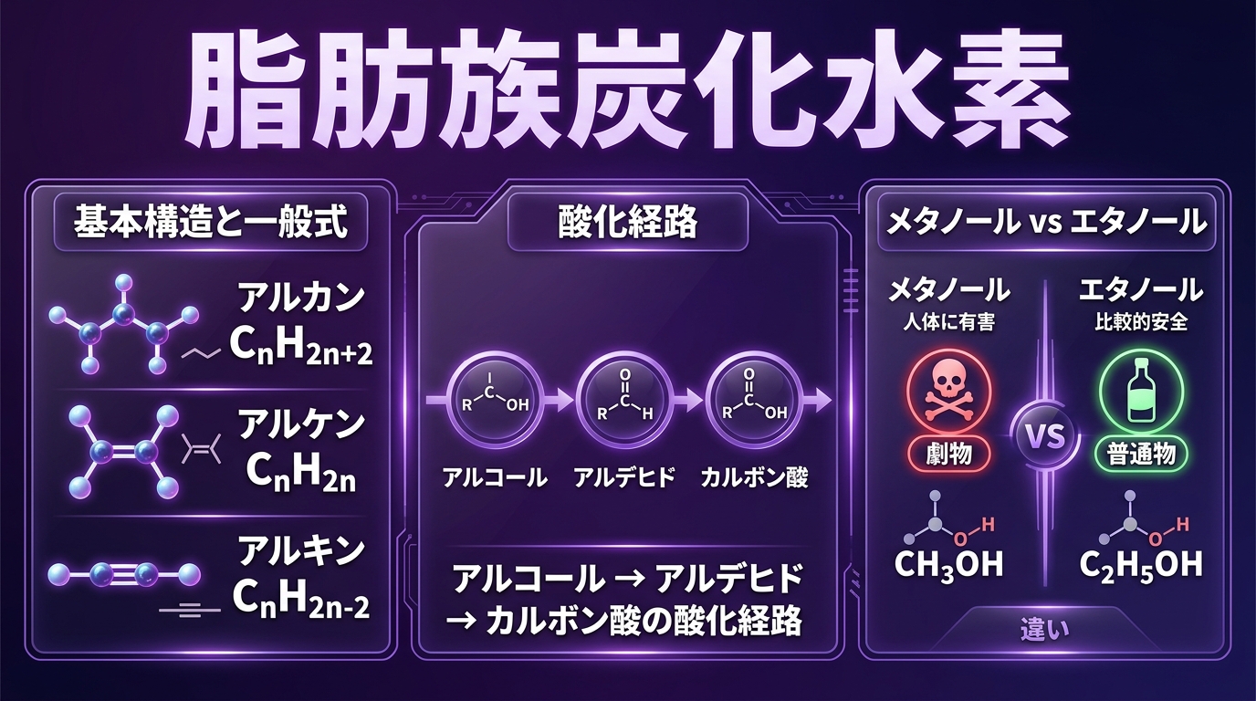 レッスン2-19:脂肪族炭化水素