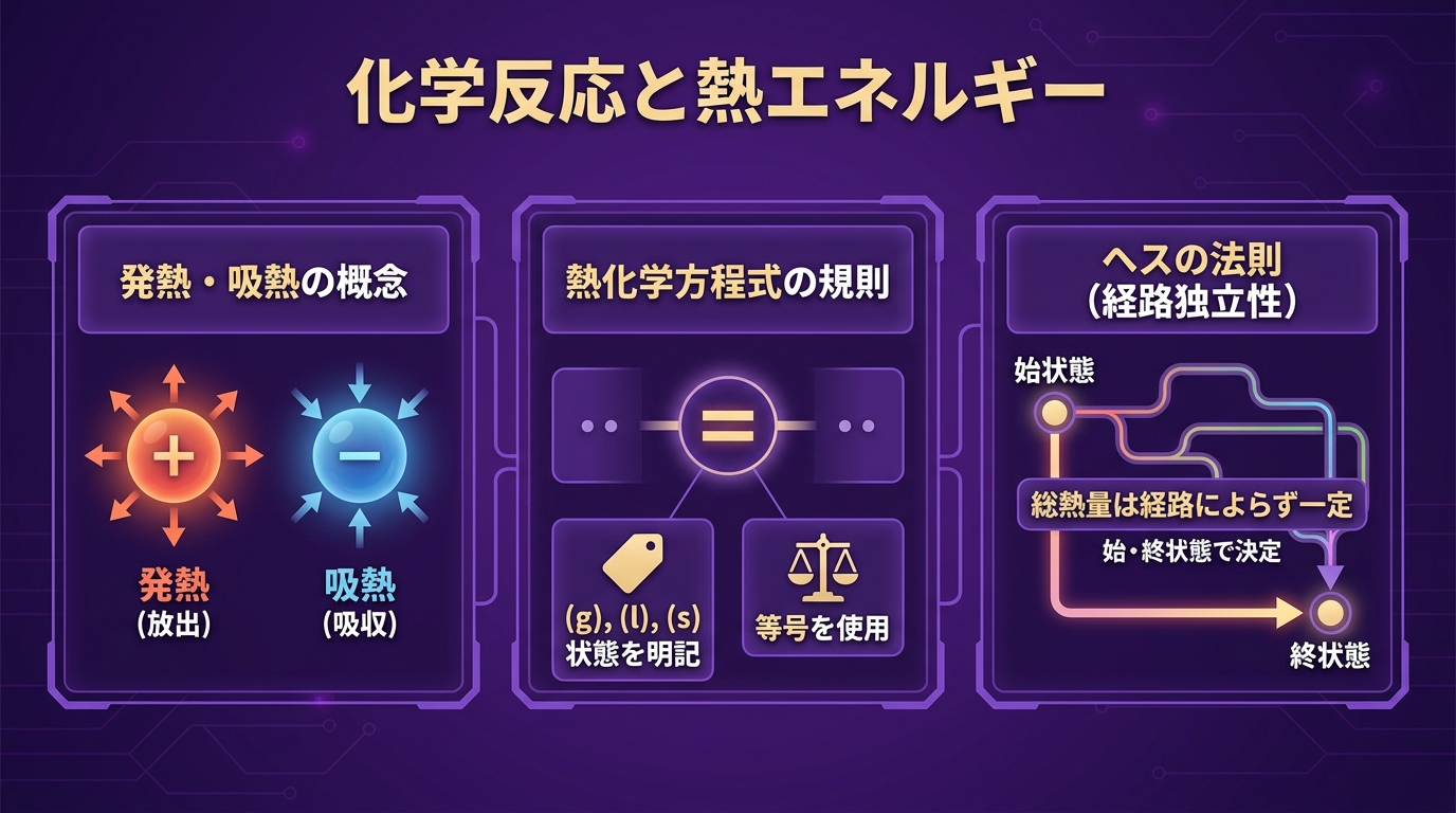 レッスン2-24:化学反応と熱エネルギー