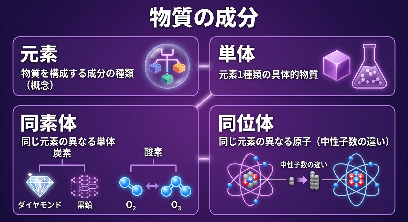 物質の成分