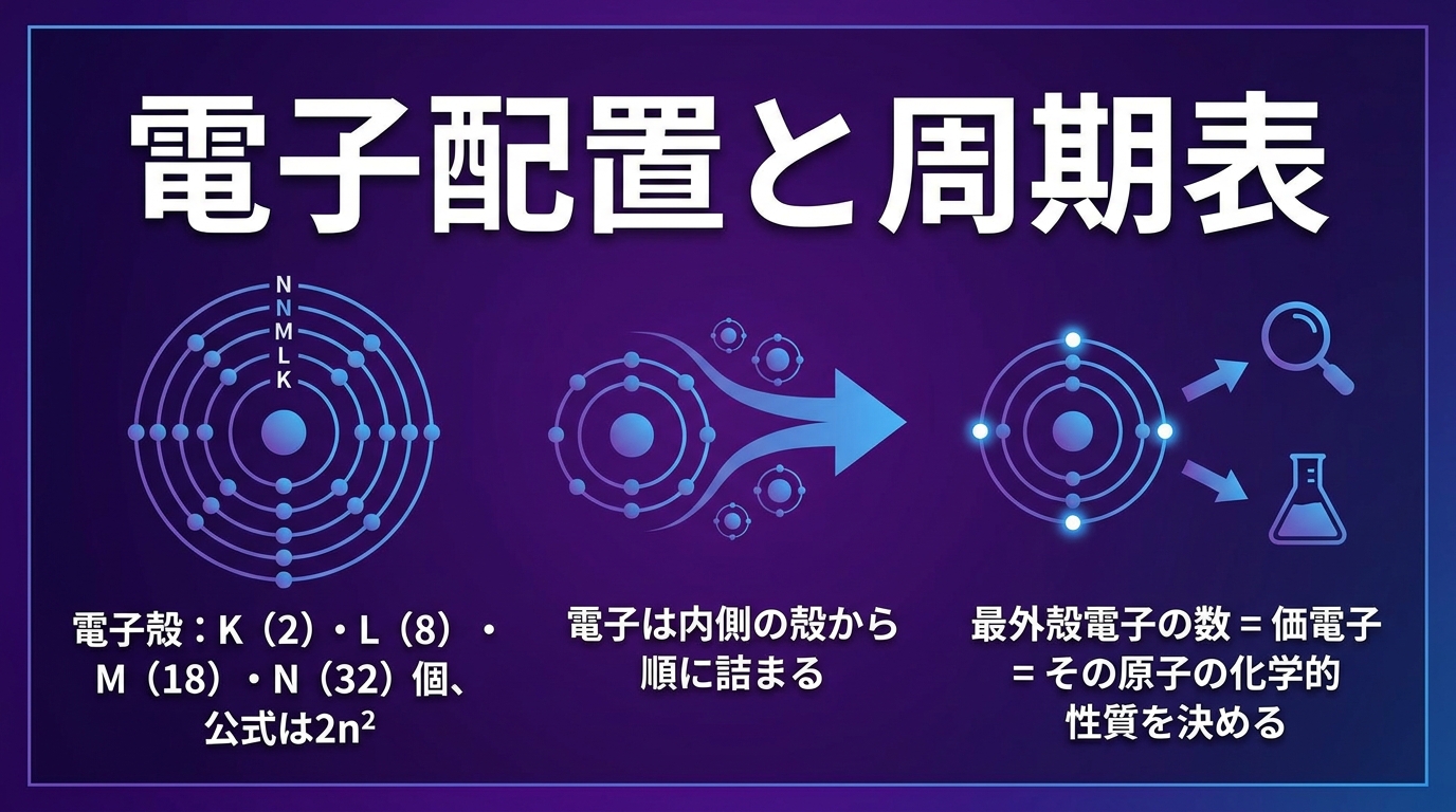 電子配置と周期表