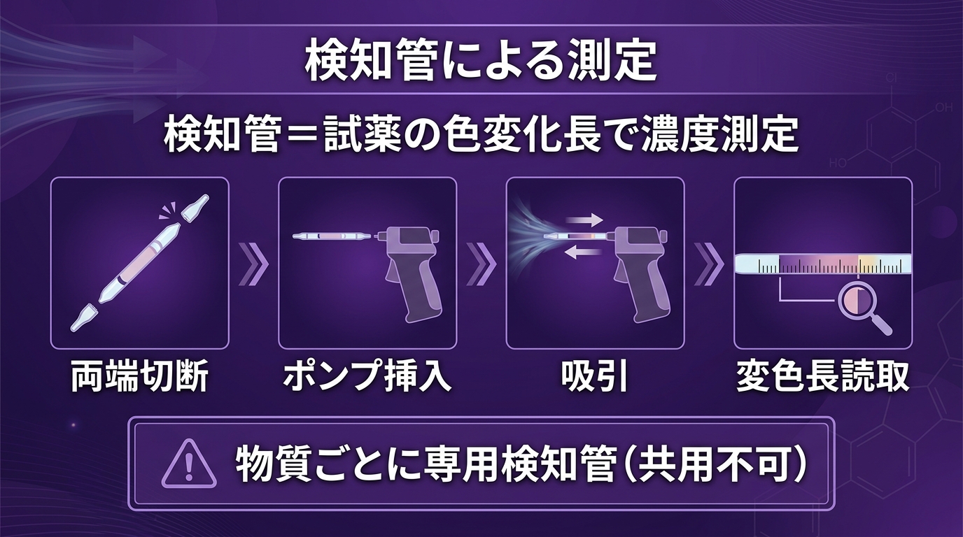 レッスン3-13:検知管による測定