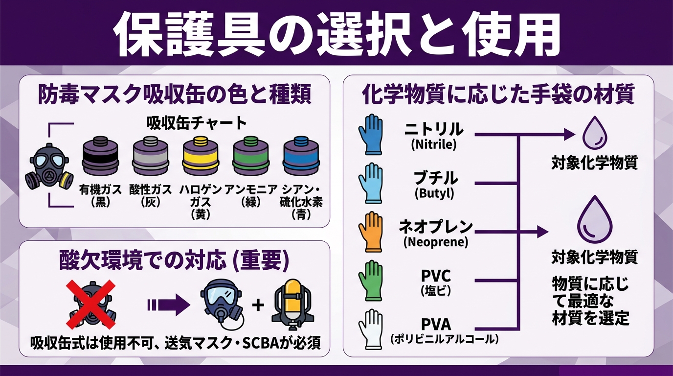 レッスン3-14:保護具の選択と使用