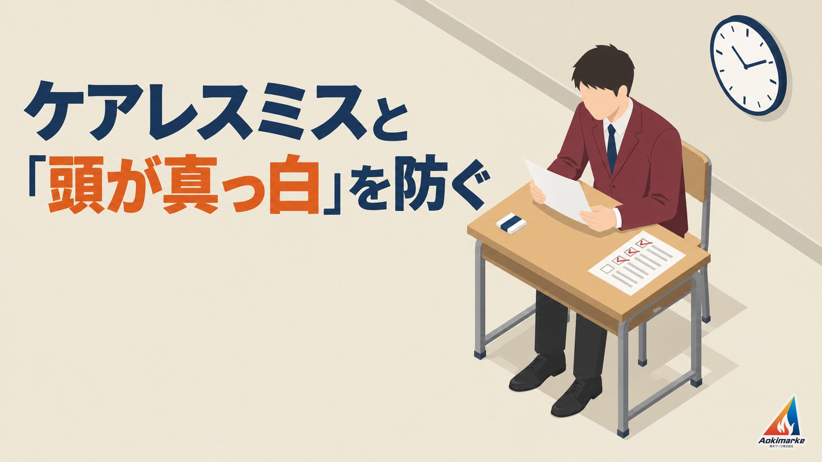 ケアレスミスと「頭が真っ白」を防ぐ